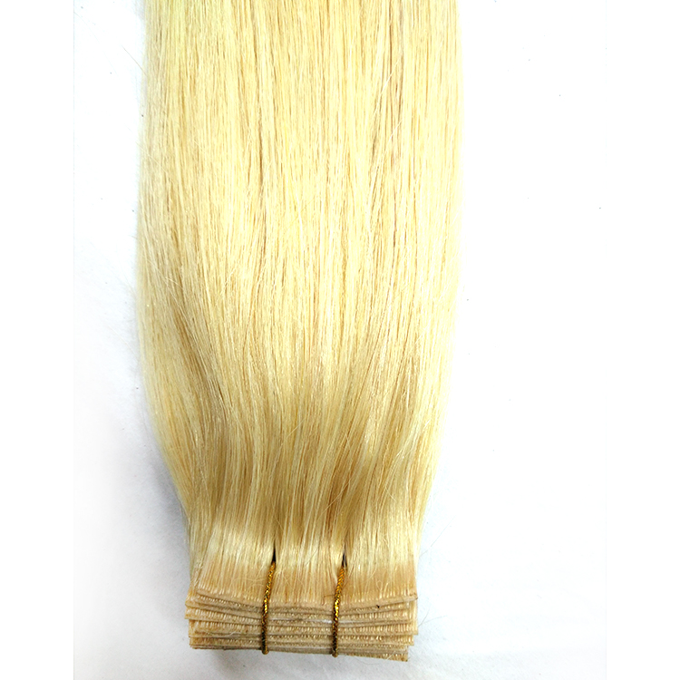 Human hair weaving blond hair 613 factory hair