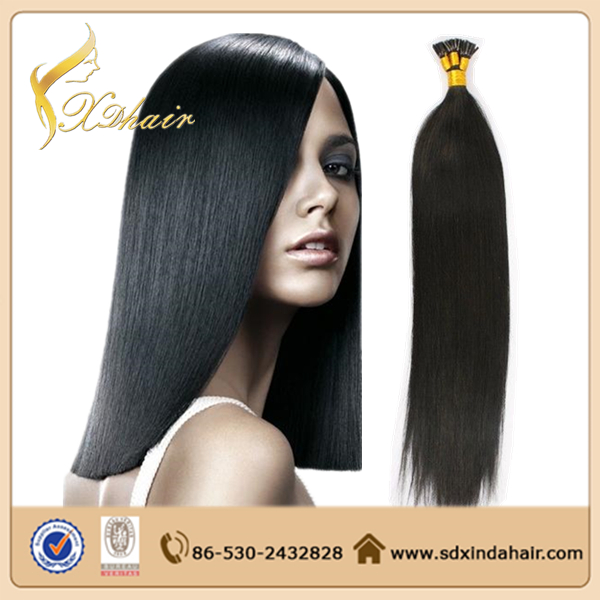 I tip human hair extensions Wholesale Price remy human hair 100% human hair virgin brazilian hair