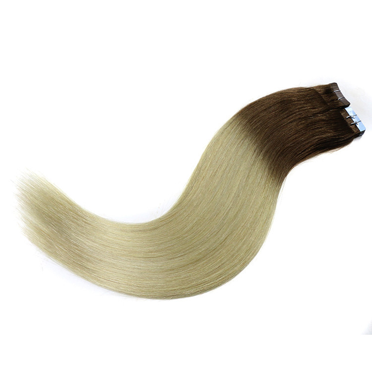In stock hot sale for black women PU tape in hair extensions
