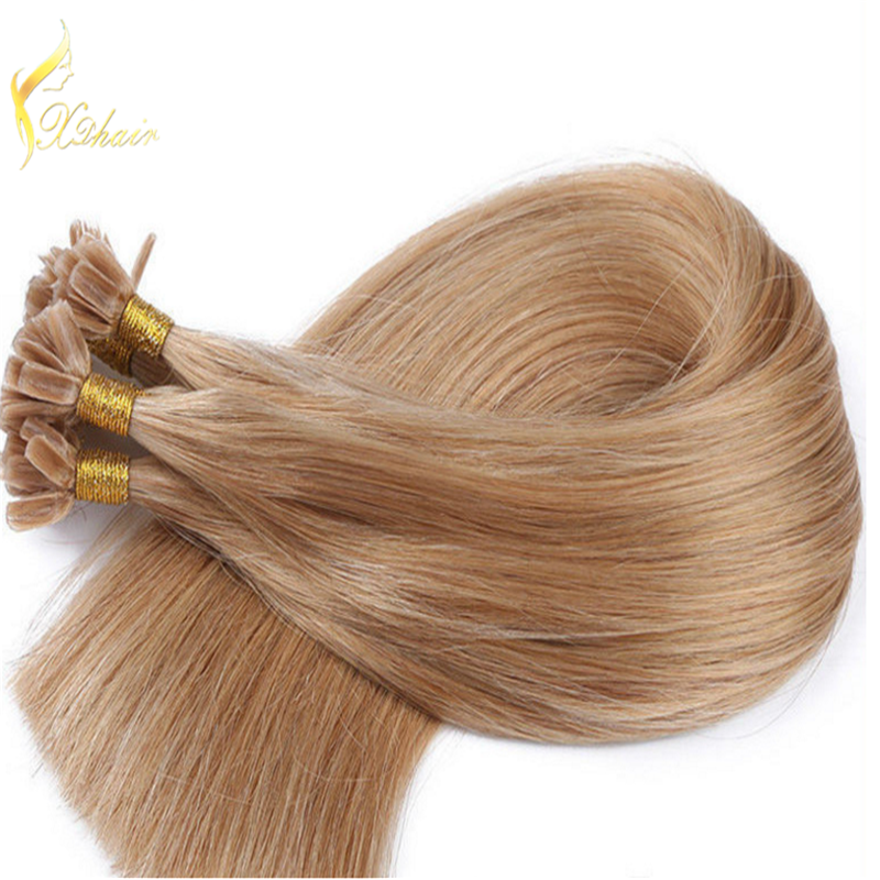 Juancheng factory top quality italian bonds 0.9g 1g strand i tip hair extensions wholesale