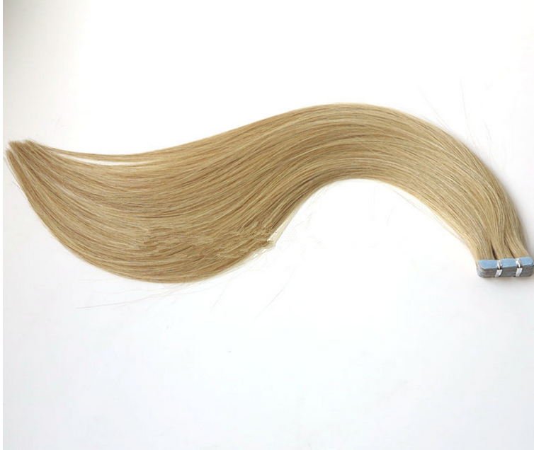 Large Stock Top Quality Virgin Hair 100% Remy Human Double Drawn invisible Tape Hair Extensions