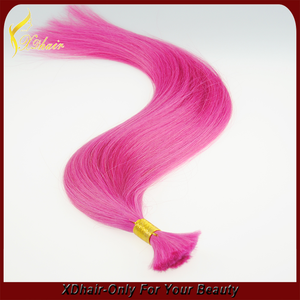 Multifunctioonal grijs menselijk haar voor vlechten, 2015 nieuwe artikelen bulk cheep remy hair extensions