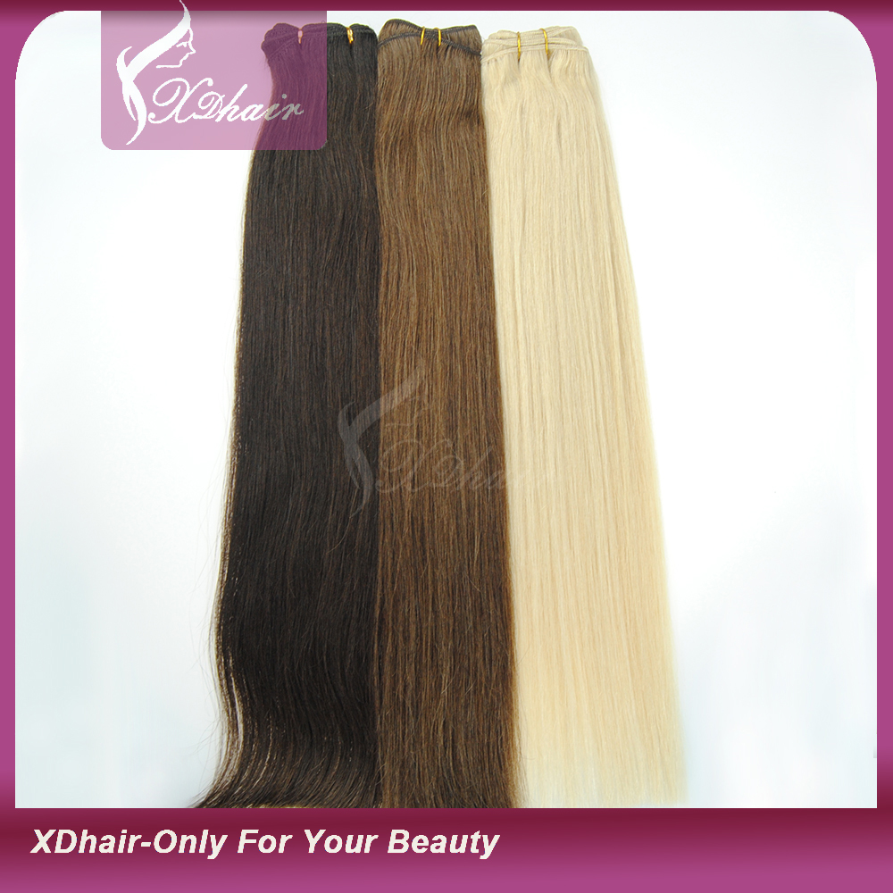 Nieuw product 2015 Alibaba China Best verkopende producten Braziliaanse Human Hair Wholesale Hair Weave Hair Extension