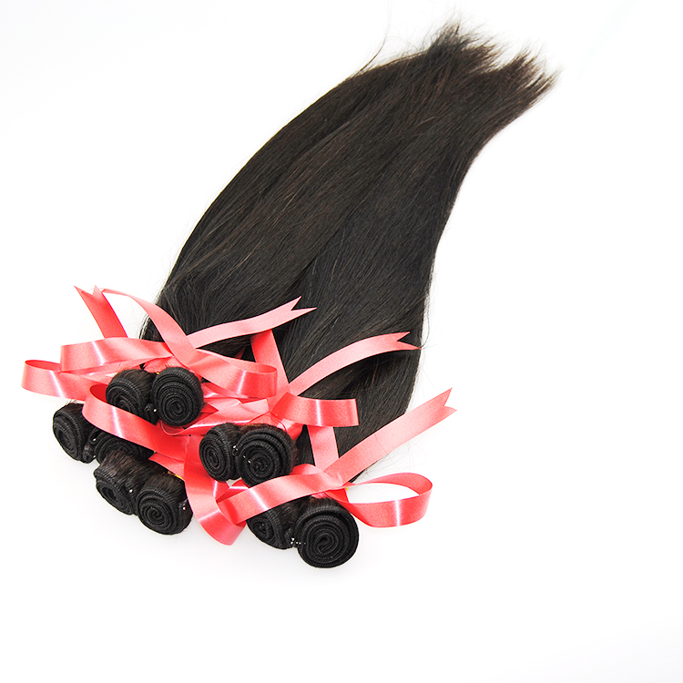 New arrival no shedding straight raw unprocessed wholesale virgin 100 human hair 20 inch virgin remy brazilian hair weft