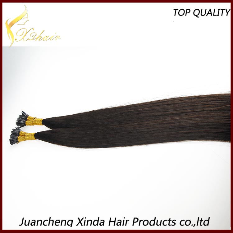 New coming brazilian hair premium quality cheap wholesale chic i tip hair extension