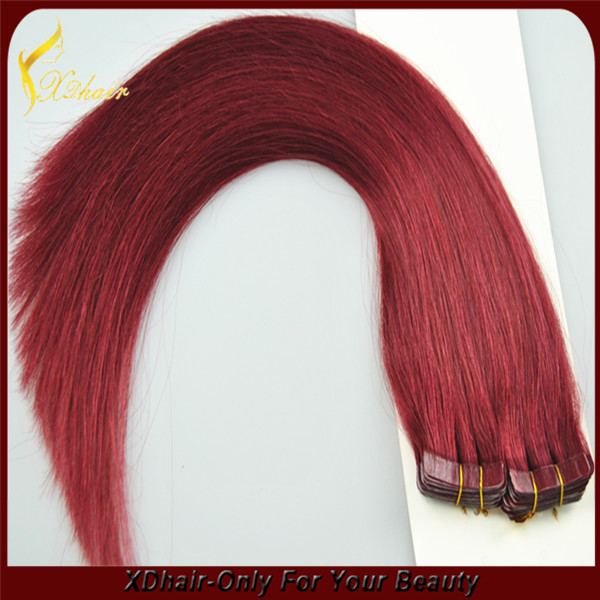New products remy tape hair extensions 100% human hair