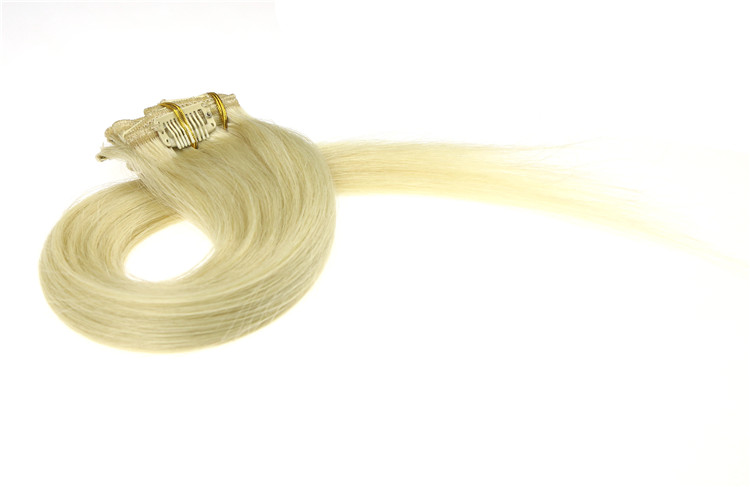 Remy Virgin Hair clip in virgin indian human hair extensions