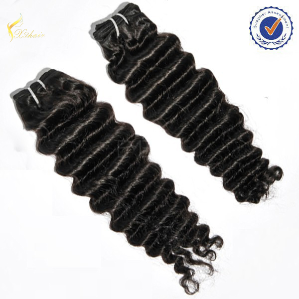 Straight wave hair extension surplier in China