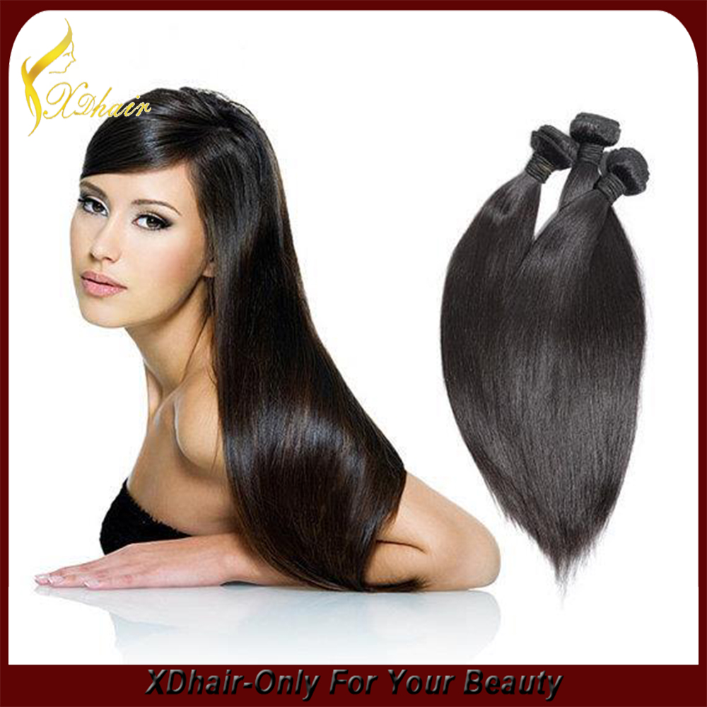 Estensione dei capelli umani parrucchino gratuito aggroviglia doppia qualità disegnato capelli remy vergini