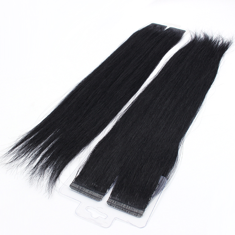 Top Quality Hair Extension Hand Tied Skin Weft No Shedding Tape Hair Silky Straight European Remy Human Hair