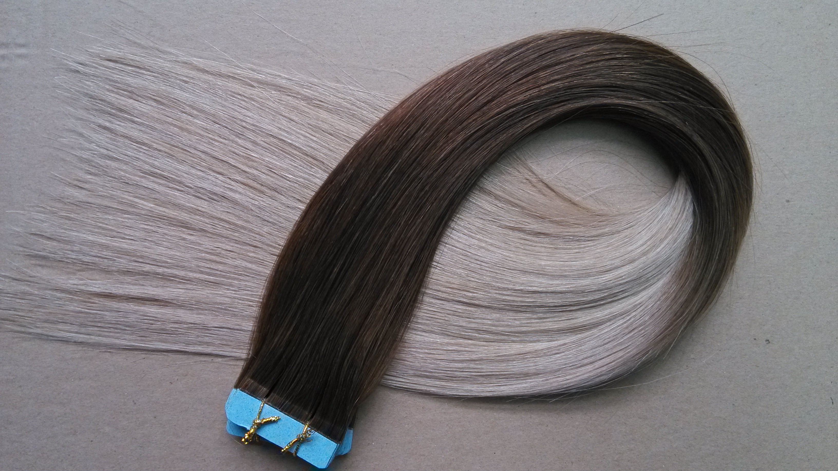 Top Selling 7a Grade Wholesale Unprocessed Full Cuticle Virgin Brazilian tape in hair extension