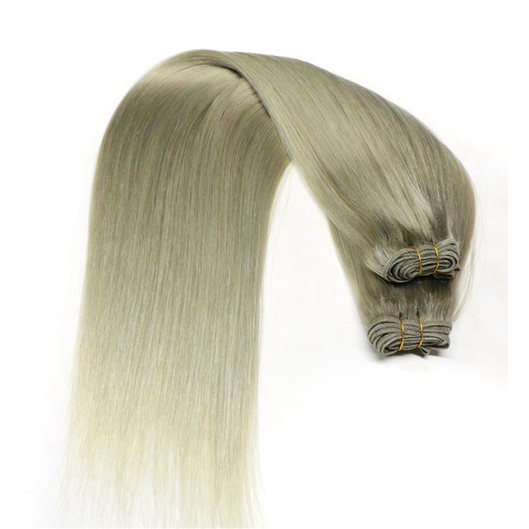 Top Weave Distributors Wholesale 100% Virgin Remy wet and wavy ombre colored indian human hair weave