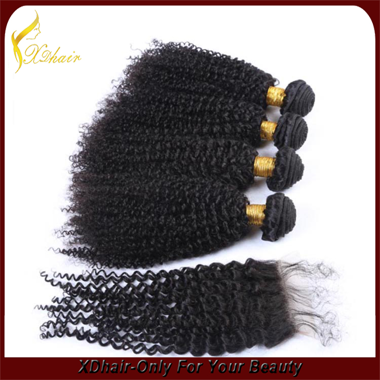 Top grade fast shipping 100% Indian remy human hair weft bulk curly double weft hair weave
