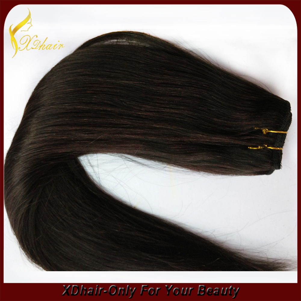 Unprocess human hair extension wave silky straight hair virgin remy wholesale price