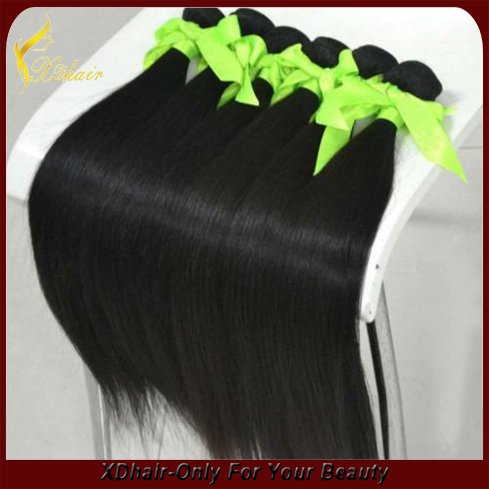 Unprocess human hair wave 5A grade top quality remy hair extension