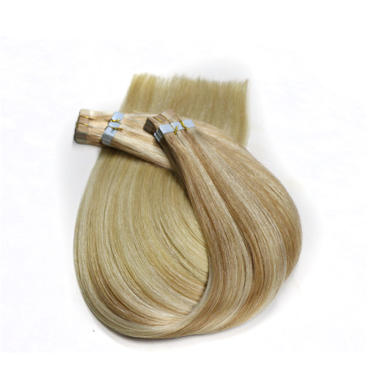 Unprocessed Kinky Straight Weave Hair Indian Tape Hair Extension Indian No Dye Micro Thin Weft Hair Extension