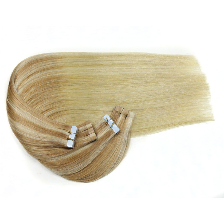Using raw human extensions materials to make hair products looking nice thin fine pictures for super tape in hair