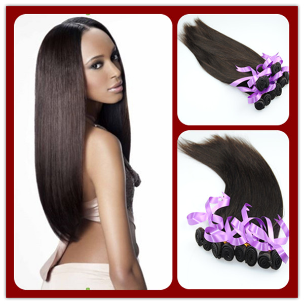 Оптовая 10- 30 дюймов Natural Color Дешевые человеческих волос Малайзии девственницы прямых волос