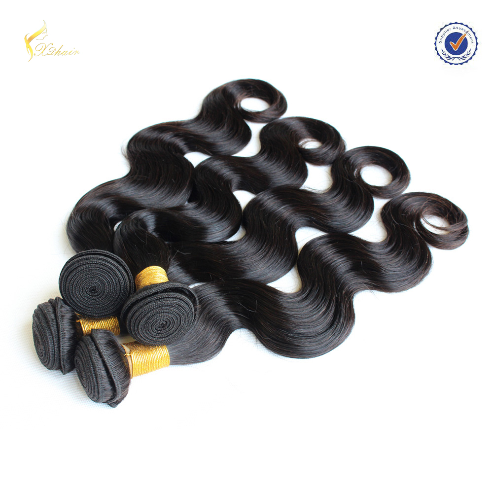 Wholesale 100% Human Brazilian Human Hair extensions Straight wave hair extension surplier in China