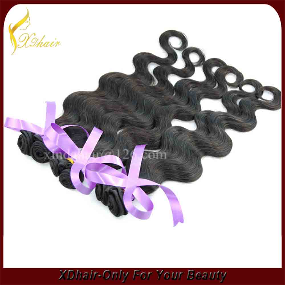 Wholesale 8-32 inch 100% Peruvian Virgin Hair Body Wave Remy Human Hair