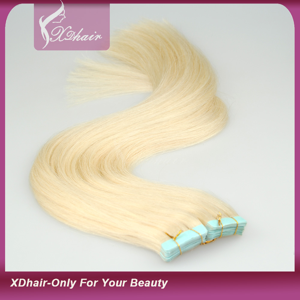 Wholesale Brazilian Virgin Remy Pu Skin Weft Tape Hair Extension