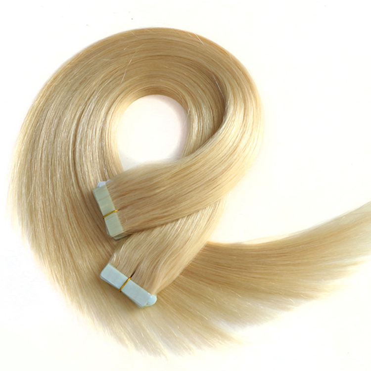 Wholesale cheap double drawn fast shipping ombre tape hair extensions with highlights