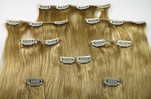 Wholesale cheap price most popular human Virgin Brazilian Clip in Hair Extension