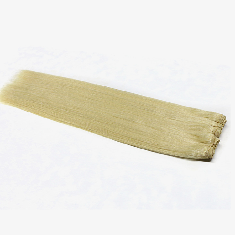 Wholesales raw unprocessed virgin brazilian 613 blonde color weave