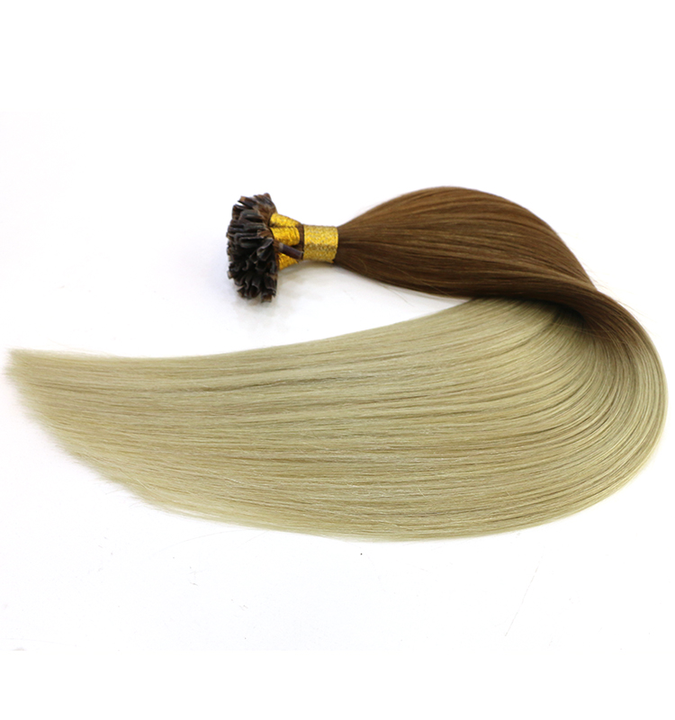 aliexpress hair free sample hair bundles 100% virgin brazilian remy human hair U nail tip hair extension