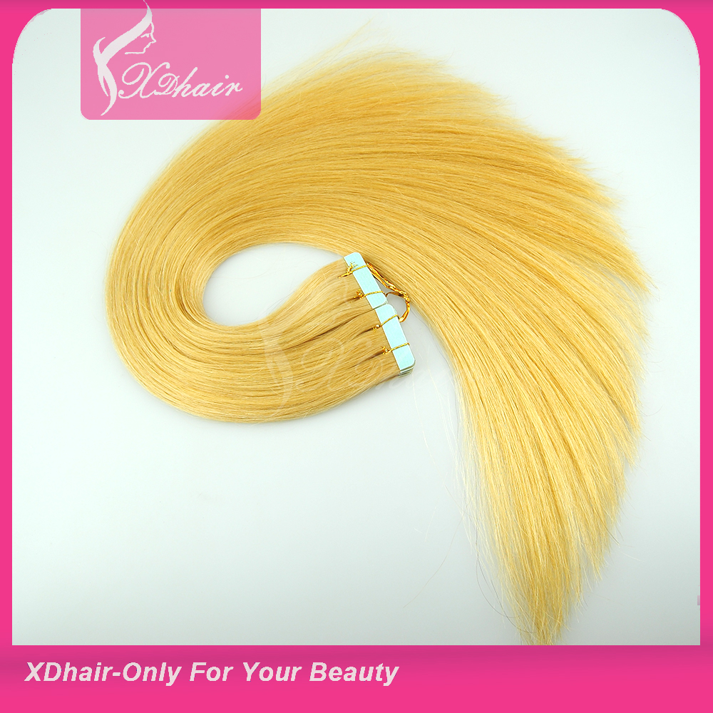 best quality vrigin russian human hair tape hair extension wholesale prices