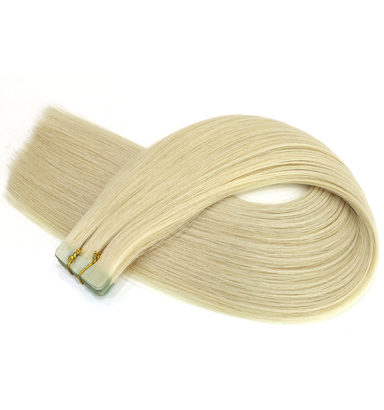 crochet peruvian hair unprocessed skin weft virgin brazilian indian remy human PU tape hair extension
