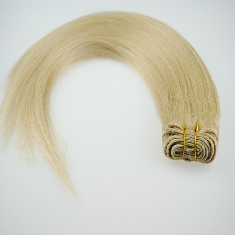 factory price human weft hair extensions