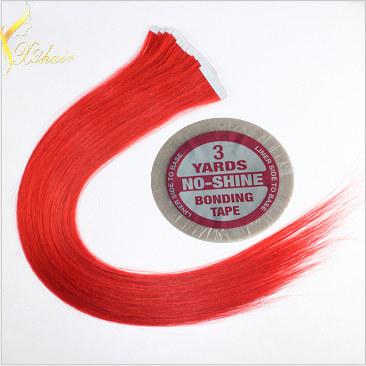factory selling grade 8a brazilian tape hair extension human hair