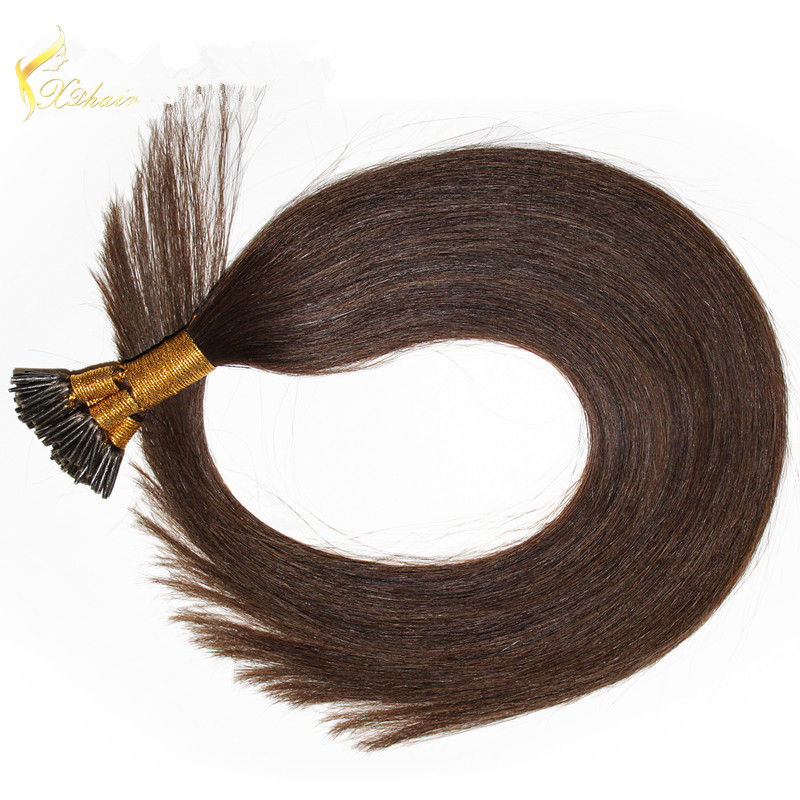 hot sale dark color i tip hair 100% remy 1g stick tip hair extensions