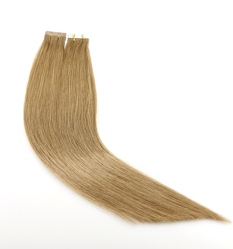 indian temple hair 8a grade skin weft 100% virgin brazilian indian remy human hair PU tape hair extension
