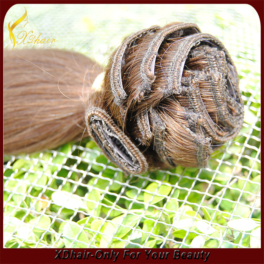 ombre color clip in human hair extension cheap wholesale brazilian hair