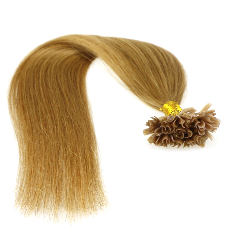 very cheap hair extensions grade 8a 1g/0.8g/0.6g/strand virgin brazilian remy human hair U nail tip hair extension