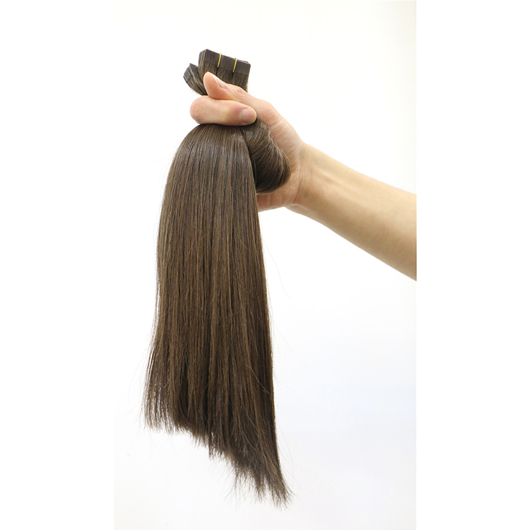 wholesale double sided tape hair extension Remy Virgin Brazilian Human hair skin weft
