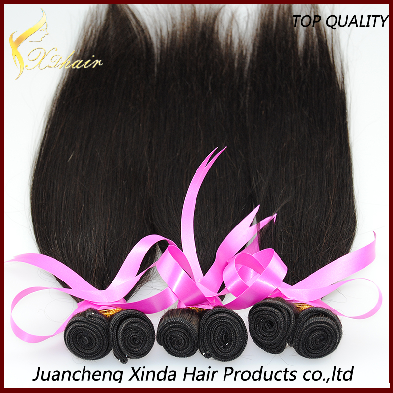 wholesale pure indian remy human hair weft 6A grade 100% human hair weft