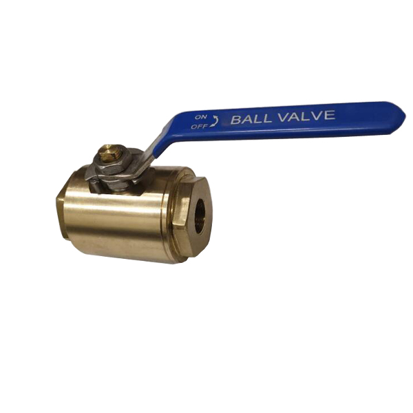 1'' 800LB  ASTM B148 UNS C95800 PTFE seat  NPT full port floating level operated ball valve