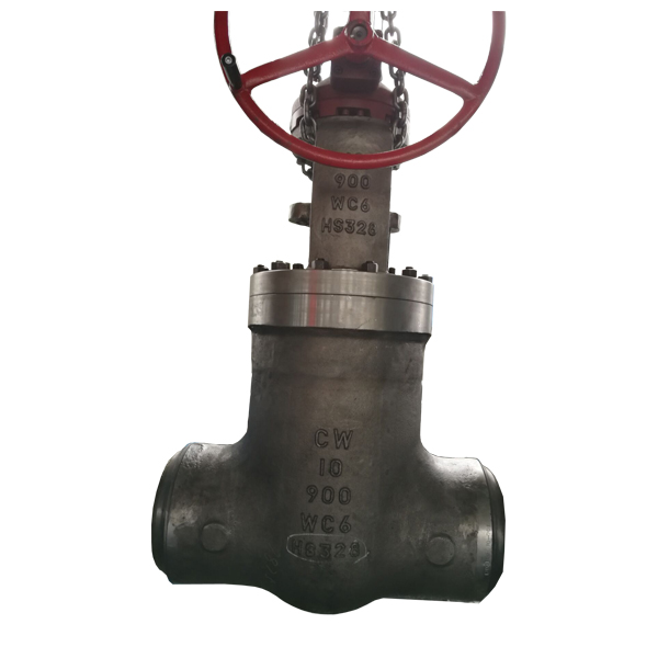 10 '' 900LB high pressure seal A217 WC6 with hand control, BW connection valve