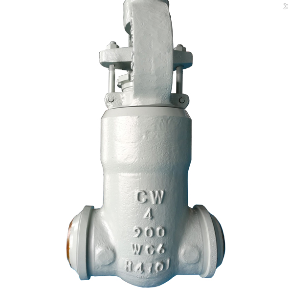 4'' 900LB WC6 High temperature high pressure seal BW hand wheel operate gate valve