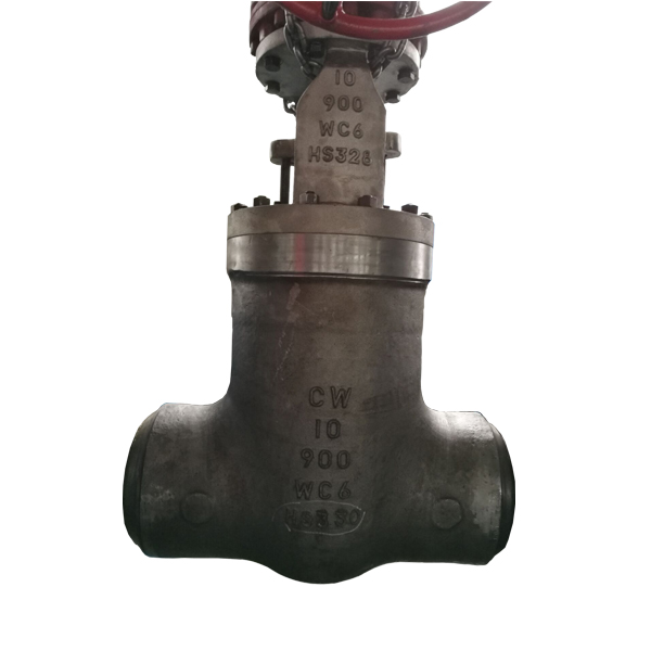 CW-10'' 900LB High pressure seal high temperature A217 WC6 hand wheel operated BW connection gate valve