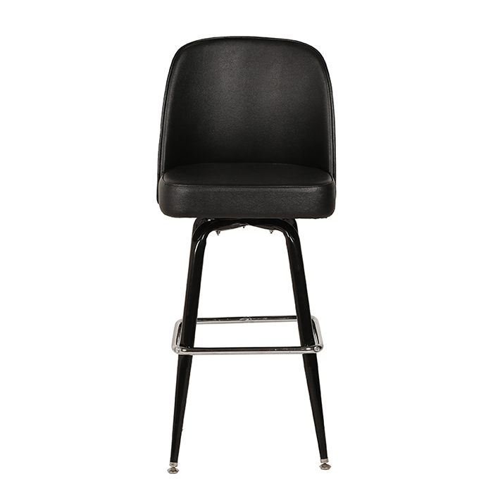 Metal Restaurant Dining Barstool with Swivel Bucket Seat Manufacturer