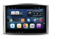 10.2'' Android 7.1 Toyota Cruser 100  Car DVD GPS  ST-2760