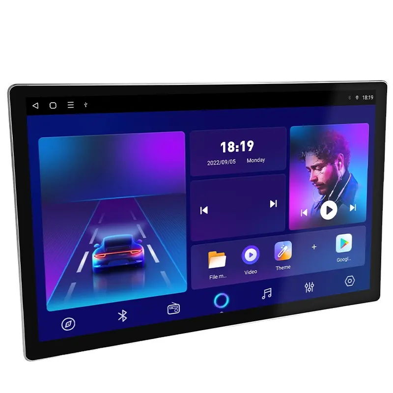 2k 13,3 Zoll Touchscreen Android 13 Panel Head Unit 48 Stereo DVD Player Car Play Android Car Radio