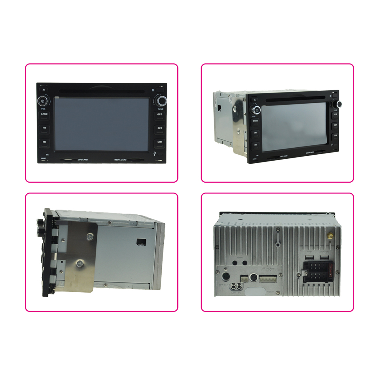 Android 7.1 car dvd for Peugeot 307