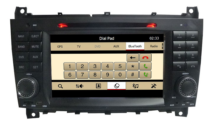 lsqSTAR Car Dvd for Mercedes-Benz C-Class W203  203  ST-8731