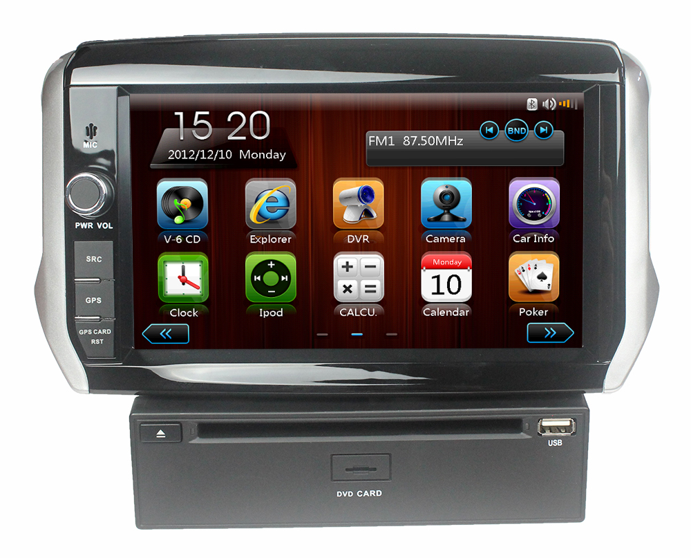 Car DVD Peugeot 208 ST-8179