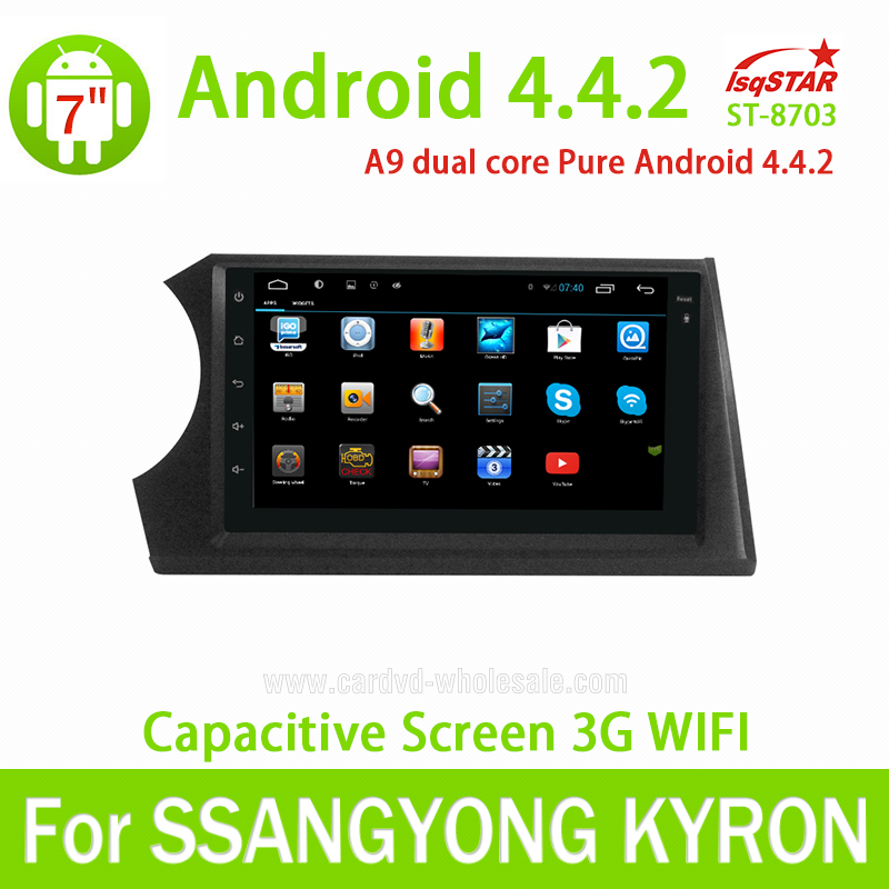 DVD do carro para Ssangyong Kyron